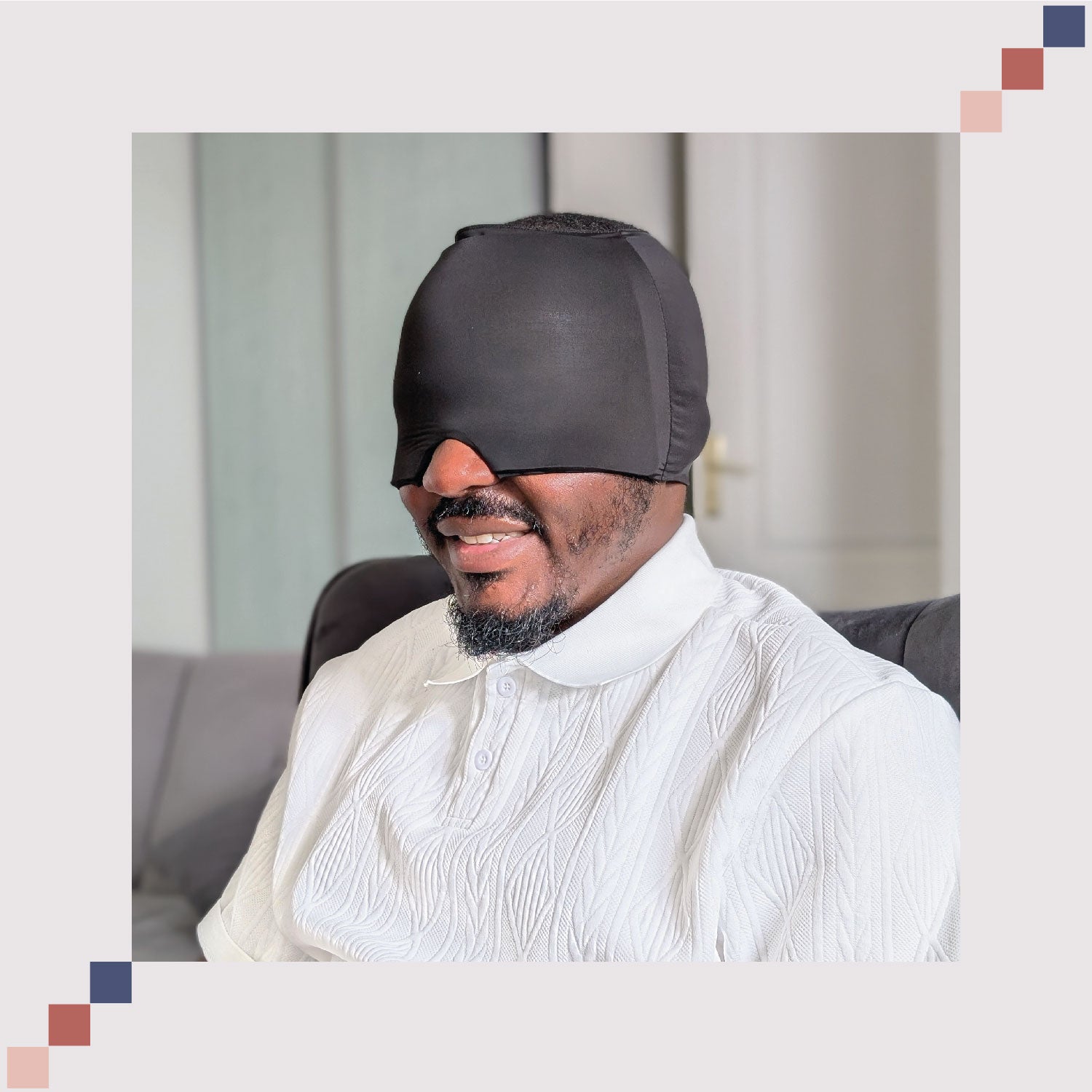 Encoche nez, couverture des tempes et front, confort optimal : le masque Cliosia cible là où ça fait mal.
